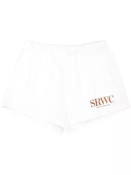 Шорты с логотипом Sporty & Rich, белый