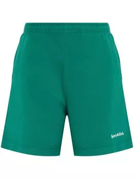 Шорты с логотипом Sporty & Rich, зеленый