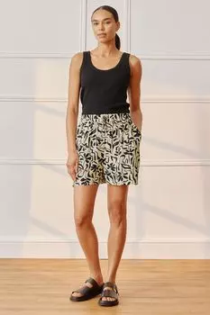 Шорты с мазками кисти Albaray, бежевый