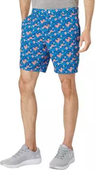 Шорты с микроцветочным принтом Chi-Chi Heritage Original Penguin Golf, цвет French Blue