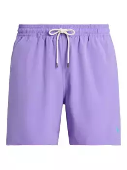 Шорты с мотивом поло-пони POLO RALPH LAUREN, фиолетовый