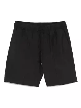 Шорты с мятой отделкой Costumein, черный