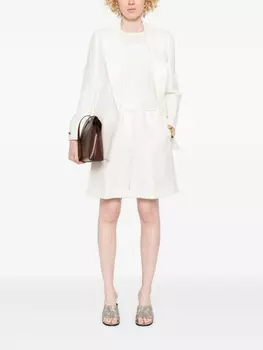 Шорты с мятым эффектом Peserico, белый