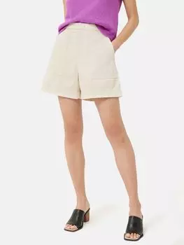 Шорты с накладными карманами Jigsaw, экрю