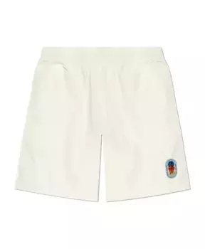 Шорты с нашивкой логотипом Adidas Originals, белый