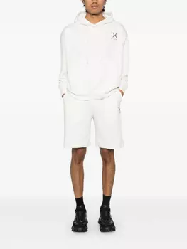 Шорты с нашивкой-логотипом John Richmond, белый