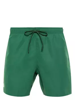 Шорты с нашивкой-логотипом Lacoste, зеленый