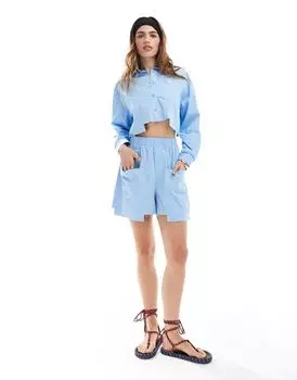 Шорты с необработанным краем и карманами ASOS