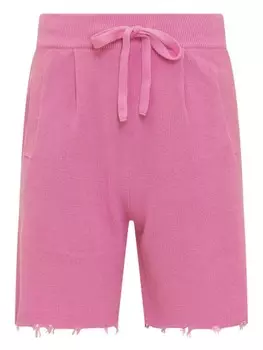 Шорты с необработанным кроем Laneus, розовый