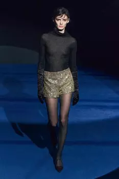 Шорты с пайетками коллекция zw ZARA, золотой
