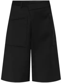 Шорты с перекрестными ремешками R13, черный