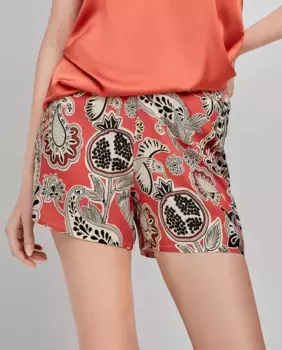 Шорты с племенным принтом Gisela, мультиколор