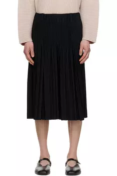 Шорты с плиссировкой 1 Homme Pliss Issey Miyake, черный