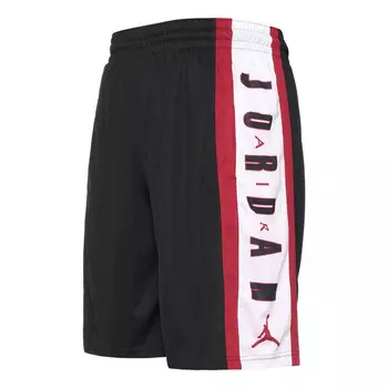 Шорты с подъемом большие баскетбольные спортивные шорты Air Jordan, черный