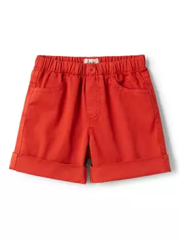 Шорты с подворотами Il Gufo, красный