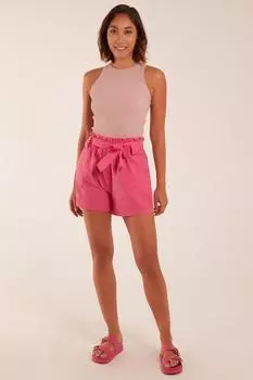 Шорты с поясом Blue Vanilla, розовый