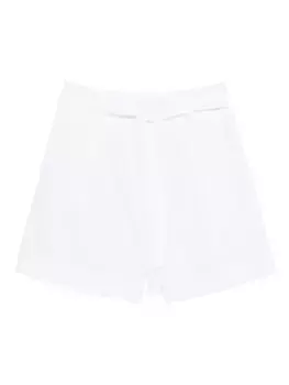 Шорты с поясом и складками Marc O'Polo, белый
