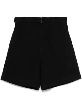 Шорты с поясом Rhe, черный