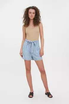 Шорты с поясом Vero Moda, синий