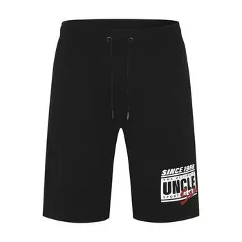 Шорты с принтом этикеток UNCLE SAM, цвет schwarz