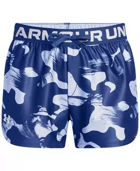 Шорты с принтом для больших девочек Under Armour, синий