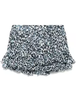 Шорты с принтом PNK, синий