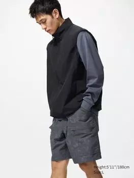 Шорты с принтом (с коробкой) Uniqlo, серый