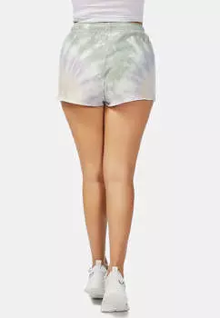 Шорты с принтом тай-дай London Rag, серый