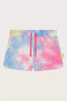 Шорты с принтом тай-дай Monsoon, розовый