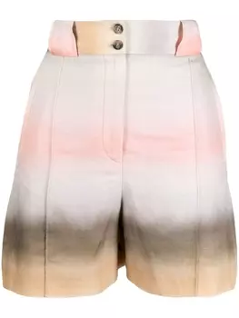 Шорты с принтом тай-дай Paul Smith, мультиколор