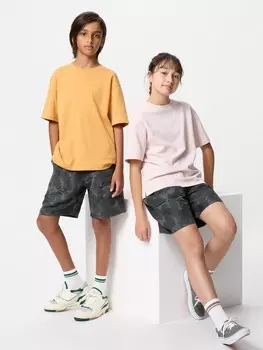 Шорты с принтом Uniqlo, цвет 07 серый