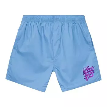 Шорты с ресницами Anti Social Social Club, цвет Синий