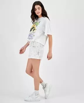 Шорты с рисунком «Фокус-покус» для юниоров на Хэллоуин Disney, слоновая кость/кремовый