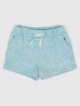 Шорты с рисунком Gap, синий