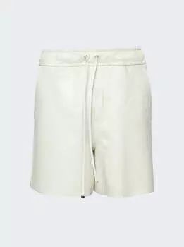 Шорты с тиснением под крокодила Amiri, белый