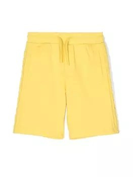 Шорты с тисненым логотипом Marc Jacobs Kids, желтый