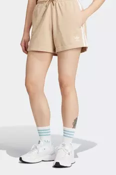 Шорты с тремя полосками Adidas Originals, коричневый