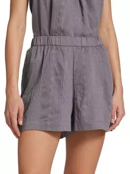 Шорты с узором Aubrey Splendid, серый