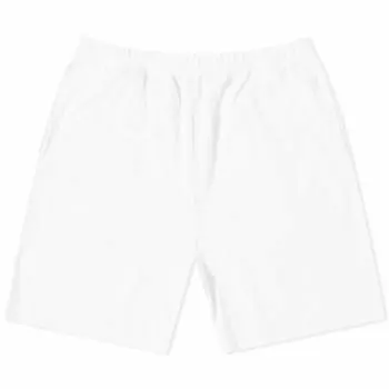 Шорты с ворсом в виде сердечек Human Made, белый