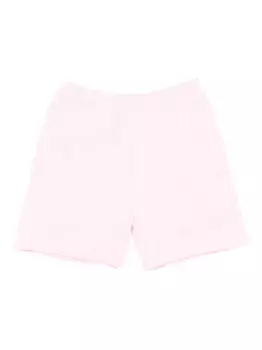 Шорты с вышитым логотипом Acne Studios, розовый