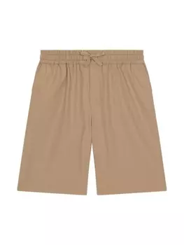 Шорты с вышитым логотипом DG Dolce & Gabbana Kids, бежевый