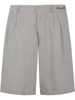 Шорты с вышитым логотипом Family First, нейтральный