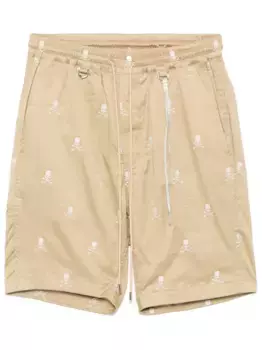 Шорты с вышитым логотипом Mastermind World, нейтральный