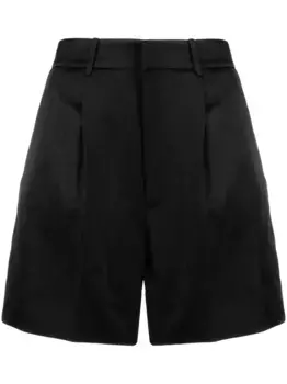 Шорты с вышитым логотипом Ralph Lauren Collection, черный