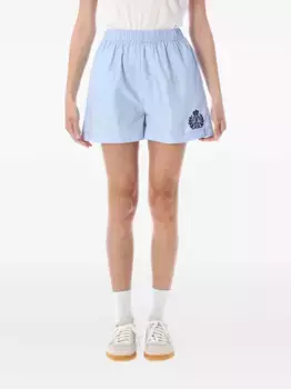 Шорты с вышивкой Crest Sporty & Rich, синий