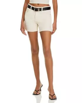 Шорты с высокой посадкой Downtime BLANKNYC, белый