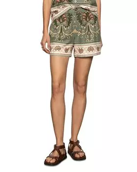 Шорты с высокой посадкой Spring Breaker Sanctuary, зеленый