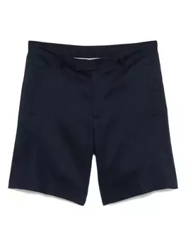 Шорты с высокой талией Corneliani, синий