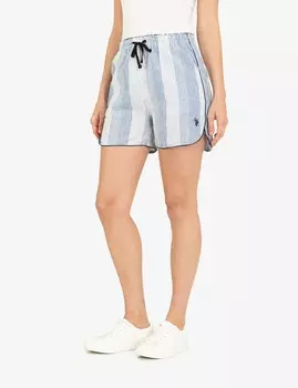 Шорты с завязками U.S. Polo Assn., голубой