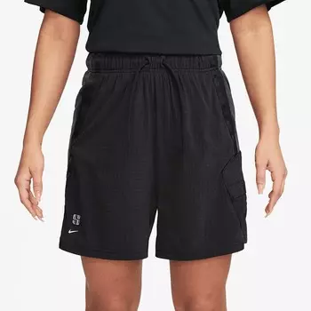 Шорты Sabrina Signature Nike, цвет Schwarz/Grau/Gipfel Wei